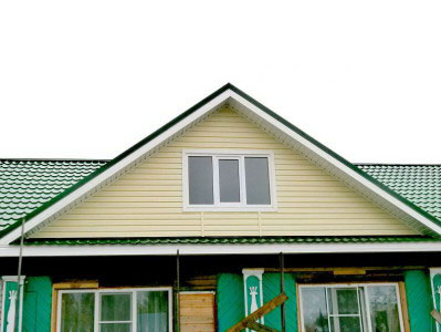 Как обшить фронтон крыши профнастилом: пошаговая инструкция